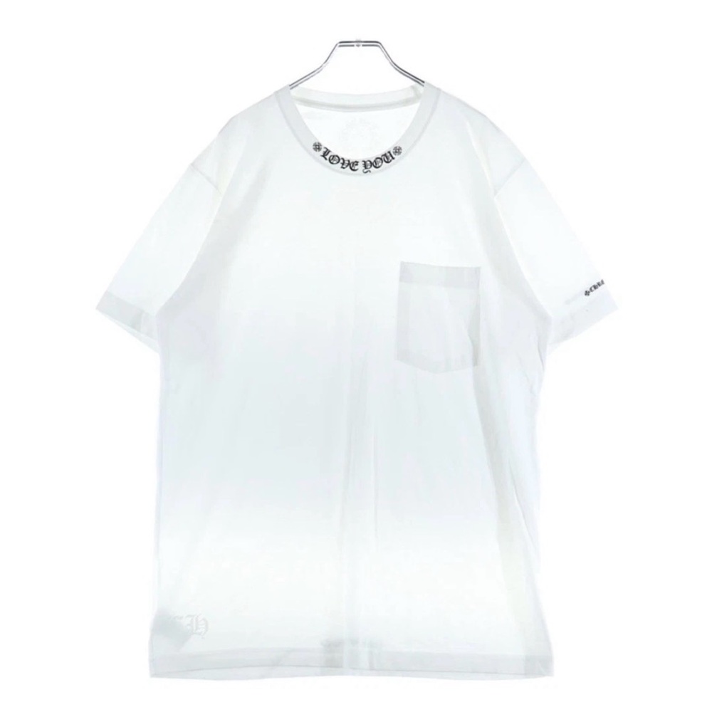Chrome Hearts T-Shirt White Thank You Collar XL - Authentic
